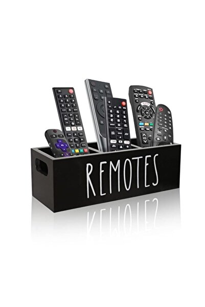 Generic CHONIC Remote Control Holder, Farmhouse Remote Storage Caddy, Bedside...