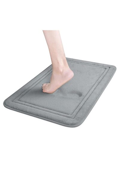 Generic سجادة حمام من إسفنج الذاكرة غير قابلة للانزلاق، ماصة للغاية، سجادة حم...