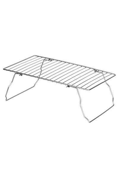 shumee Grey metal folding kitchen shelf 37x21x13.5 cm