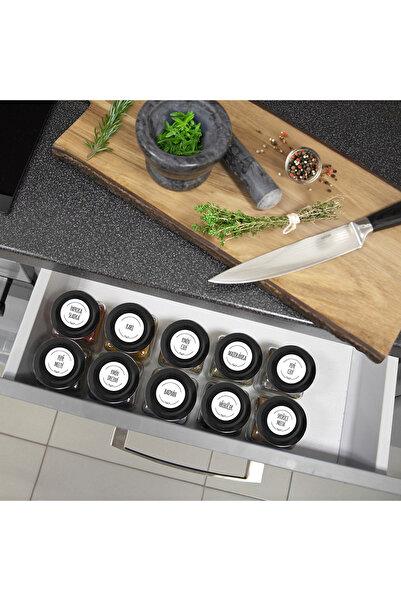 shumee 170ml glass spice container