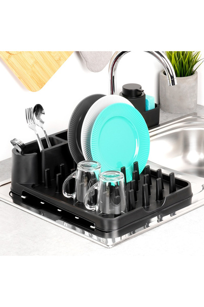 shumee Black dish drainer 41x32.5x11 cm