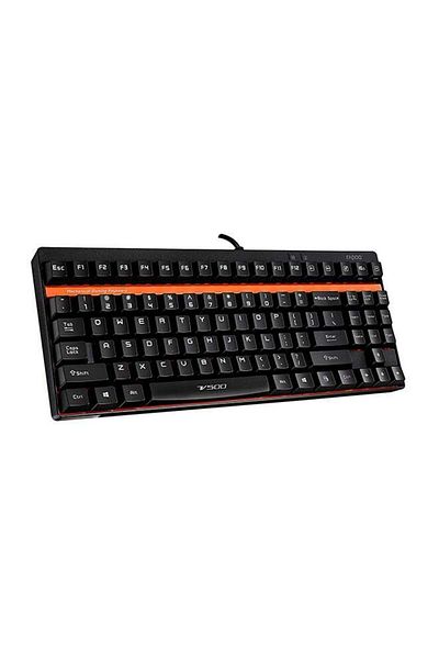Rapoo RGB Backlit Mechanical Wired Gaming Keyboard Black
