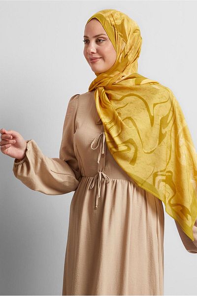 Alvina Patterned Shal 8567