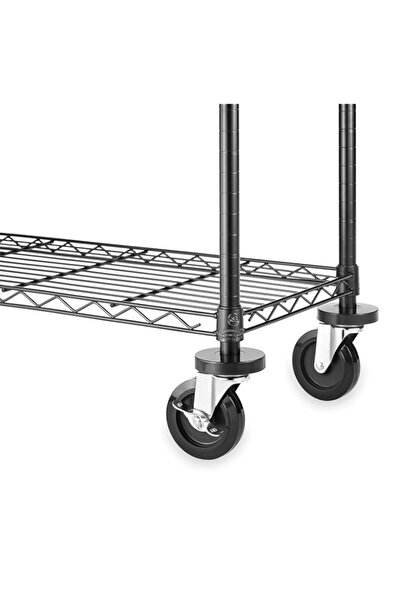 Generic Whitmor Wheels for Whitmor Supreme Shelving Units - Heavy Duty Suppor...