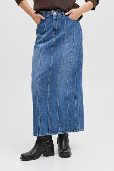 Jack & Jones Women's Slit Detailed Skirt - Cana