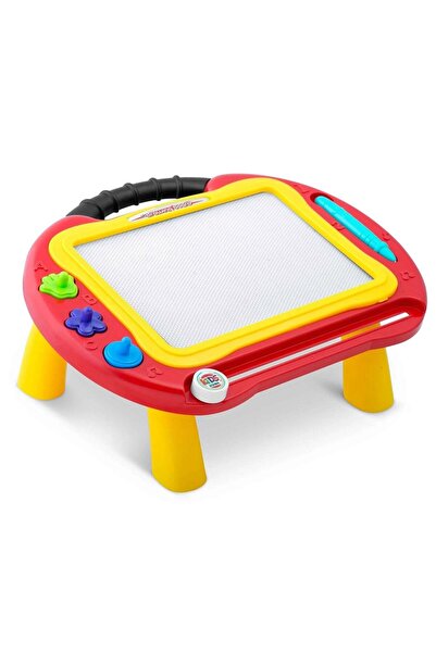 Ricokids Tabla magnetica educativa 2in1 , cu picioare, pentru desen si scris,...