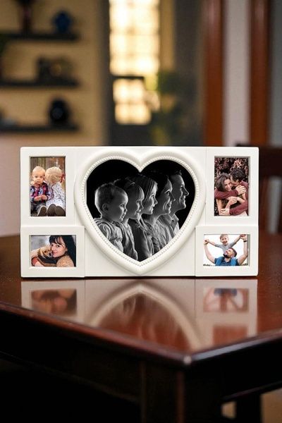 Gzl55 Kalpli Kolaj Fotoğraf Çerçevesi