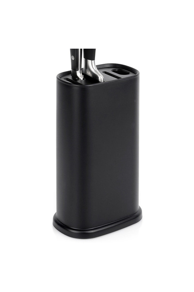 shumee Black knife holder with compartments