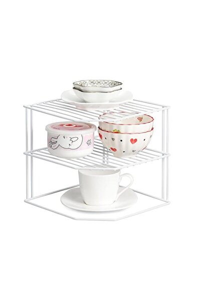 Generic ROUNY 3-Tier Kitchen Corner Shelf Rack, Kitchen Cabinet Organizer and...