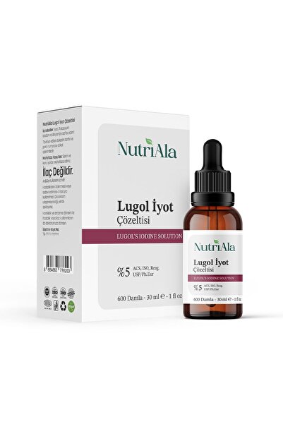 NutriAla لوغول يود 5% 30 مل