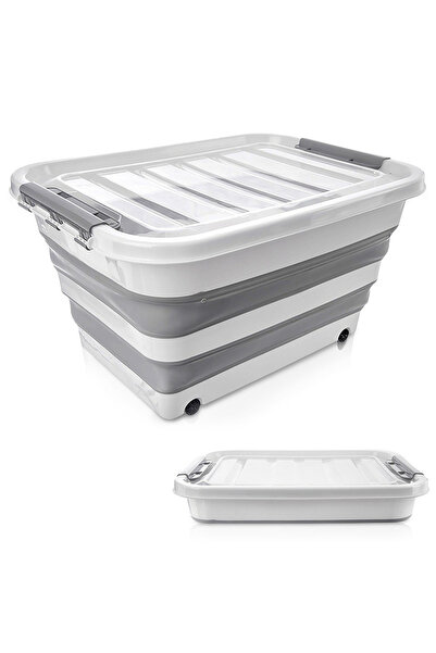 shumee Recipient de depozitare pliabil cu roți KEMP 30L