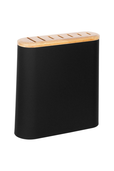 shumee Black knife holder with compartments