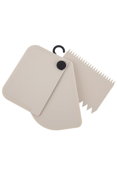 shumee Spatulă pentru aluat cu zimțeală fină, 3 buc.