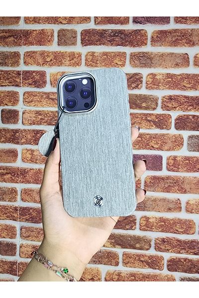 AİRB Jean Denim Case with Magsafe Feature for iPhone 13