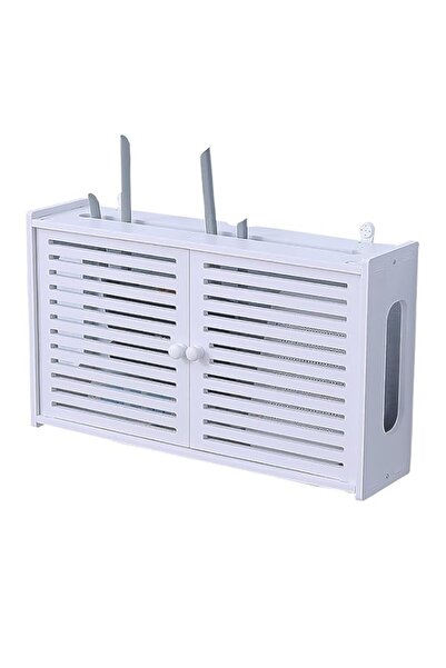 Generic luckiner Wall Hanging Wifi Router Shelf TV Set-top Storage Box for DV...