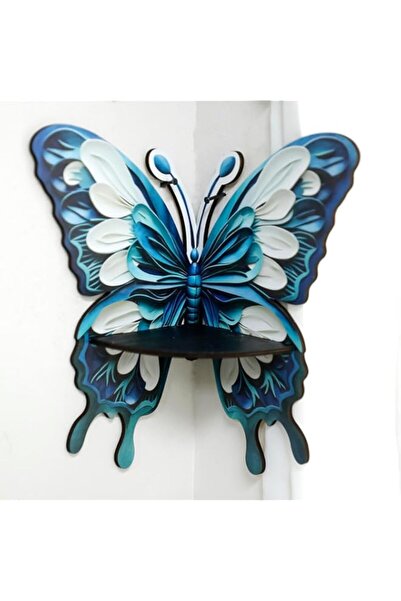 Generic Corner Shelf for Crystal - Boho Butterfly Floating Wall Rack, Quartz ...