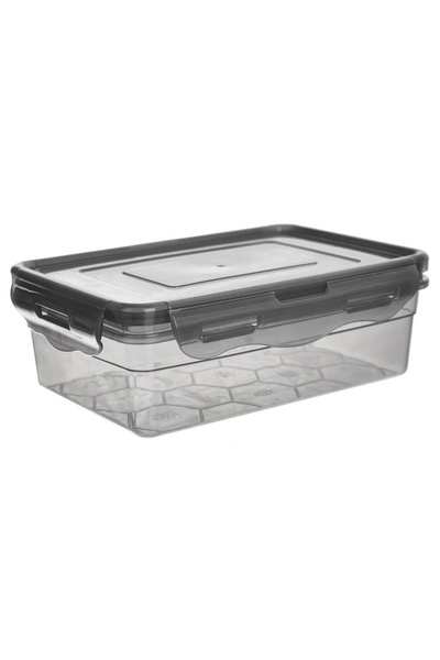 shumee Food container with lid and seal, GREY, 850 ml