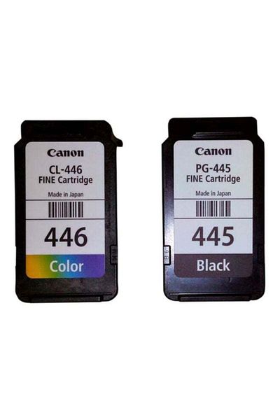 Canon Pack of 2 Pixma 445/446 Ink Cartridge Set Black & Tri Colour