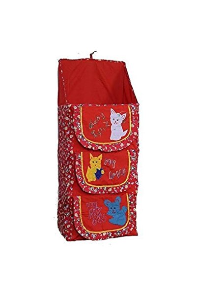 Generic خزانة ملابس معلقة للأطفال من كوبر إندستريز (أحمر) - 19×29×20 سم