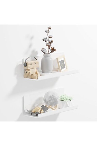 Generic أرفف حائط عائمة من الأكريليك من KASTWAVE، أرفف أكريليك شفافة للتخزين،...