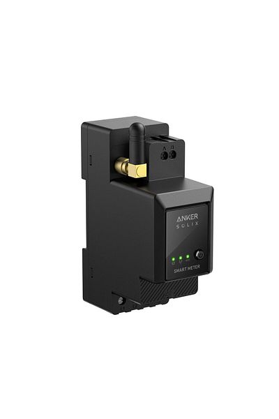 Anker Solix Smart Meter, compatible with Anker Solarbank 2, Black