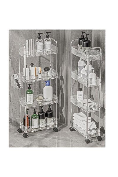 Generic Rmoutf Multi-Layer Bathroom Corner Shelf Kitchen Storage Rack Mobile ...