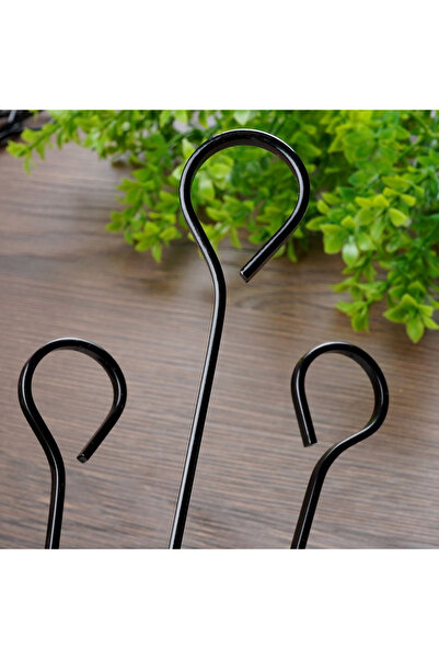 shumee Black steel skewers 31.5 cm 8 pcs.