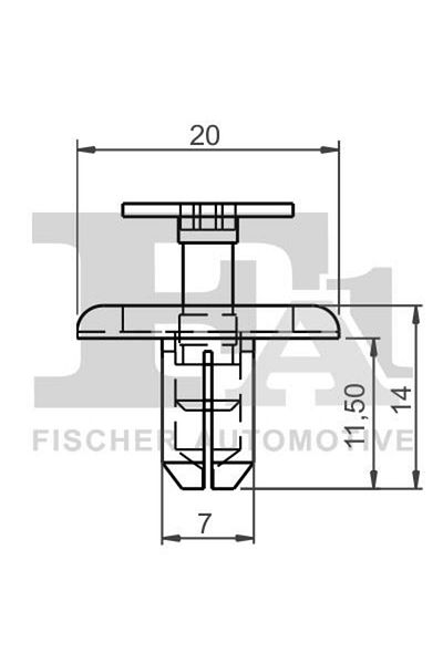 FA1 Clips for decorative and protective covering 77-30015.10