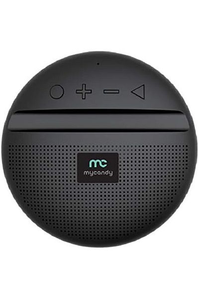 My Candy MYCANDY 5W Portable Bluetooth Speaker with Integrated Phone Stand and In-built Radio - Black