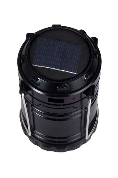Generic Beauenty 6 LED Rechargeable Camping Light Black 5x20cm