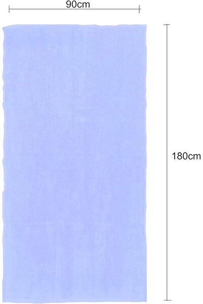 MAXQON Pack Of 2 - Beach Towel - 100% Cotton 600 GSM Over Sized (90x180cm), Highly Absorbent Bath Sh