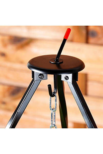 shumee 120cm Iron Pot Rack and Grill