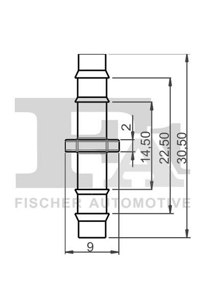 FA1 Hose connector adapter 33-60010.5