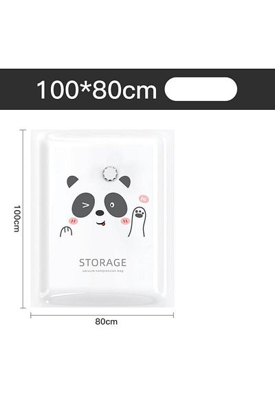 Choice4 Vacuum Bag XL Reusable Vacuum Bag and Pump Cover for Clothes Storing Large Plastic Compression Empty