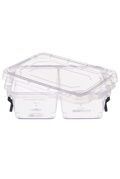 shumee Food container with lid, divided, 500 ml