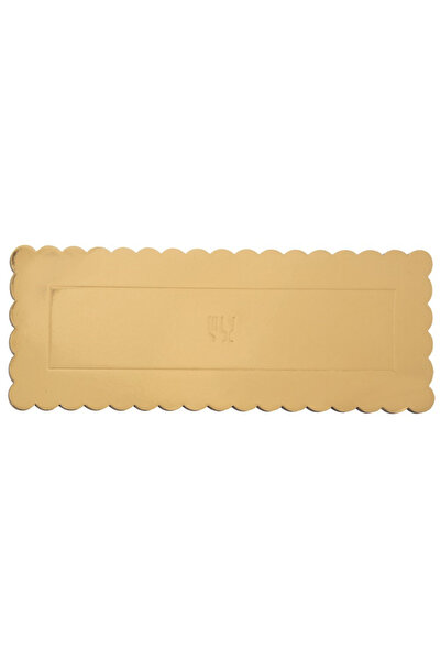 shumee Blat de tort dreptunghiular auriu de 33x12 cm