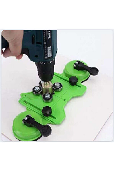 Mestesugaretul Sistem de ghidare pentru găurirea plăcilor cu ventuze pentru lamă circulară rotundă