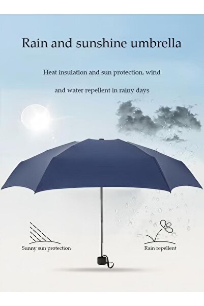 Generic Windproof Umbrella - Lightweight, Sturdy, UV-Proof, Effective Portable Umbrella