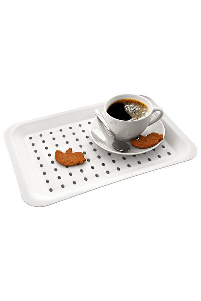 shumee White serving tray 33x23 cm