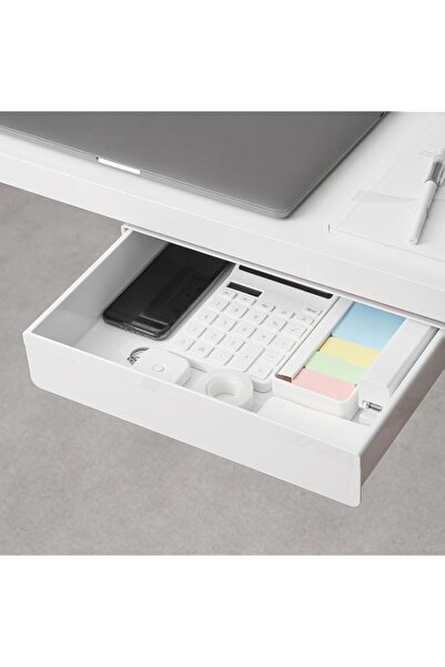 Generic AirTaxiing Under Desk Drawer -Large Under Table Hidden Drawer Desk Ac...