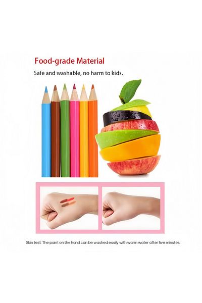 H&B 208-Piece Art Drawing Set Pink-33.5*6*29cm