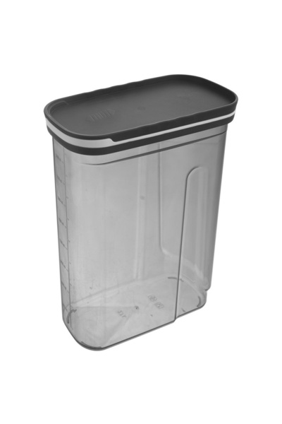 shumee Loose product container with dispenser, grey, 2.7 l