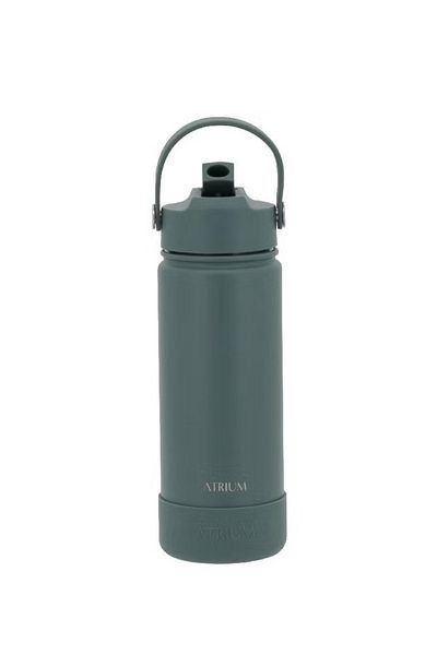 Atrium 500ml Double Wall Vacuum Tumbler with 3 Caps for Hot & Cold Drinks