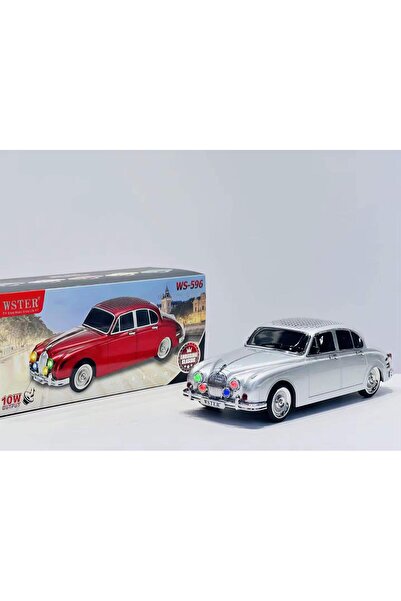 XTRIKE ME Bluetooth Hoparlör Nostalji Araba Ses Bombası Speaker USB-TF-Aux Gi...