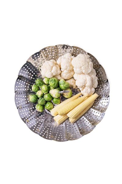 shumee Foldable steel steamer insert 17-28 cm
