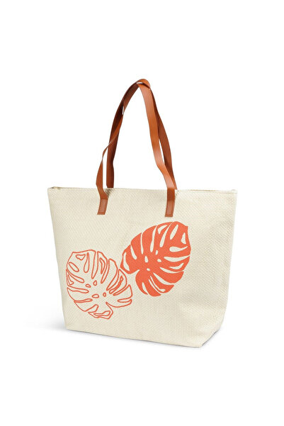 shumee Geantă de plajă termică bej 22 l