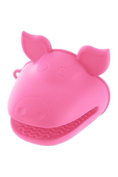 shumee SILLINIE Pink Silicone Pot Holder for Kitchen