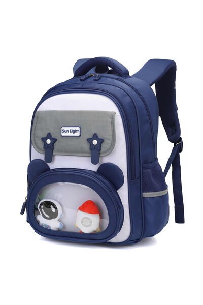 SUN EIGHT 15.5-inch Lightweight School Backpack Kid’s Daypack for Boys, SE22260