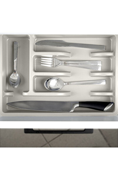 shumee Cutlery drawer insert, ash grey, 36x25.5 cm