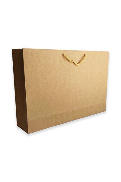 ABB Matbaa 2 Adet Kraft Karton İpli Çanta (55x37x12)